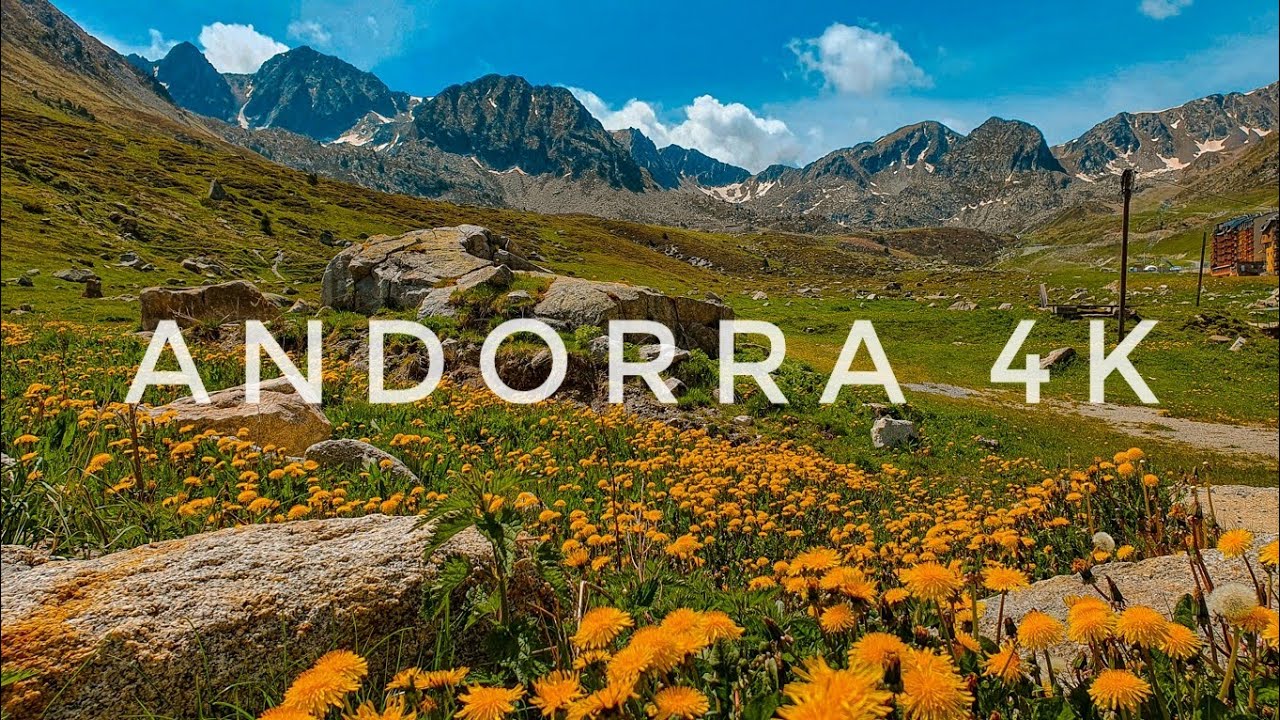ANDORRA 4K | Andorra desde el aire | QUE VER EN ANDORRA
