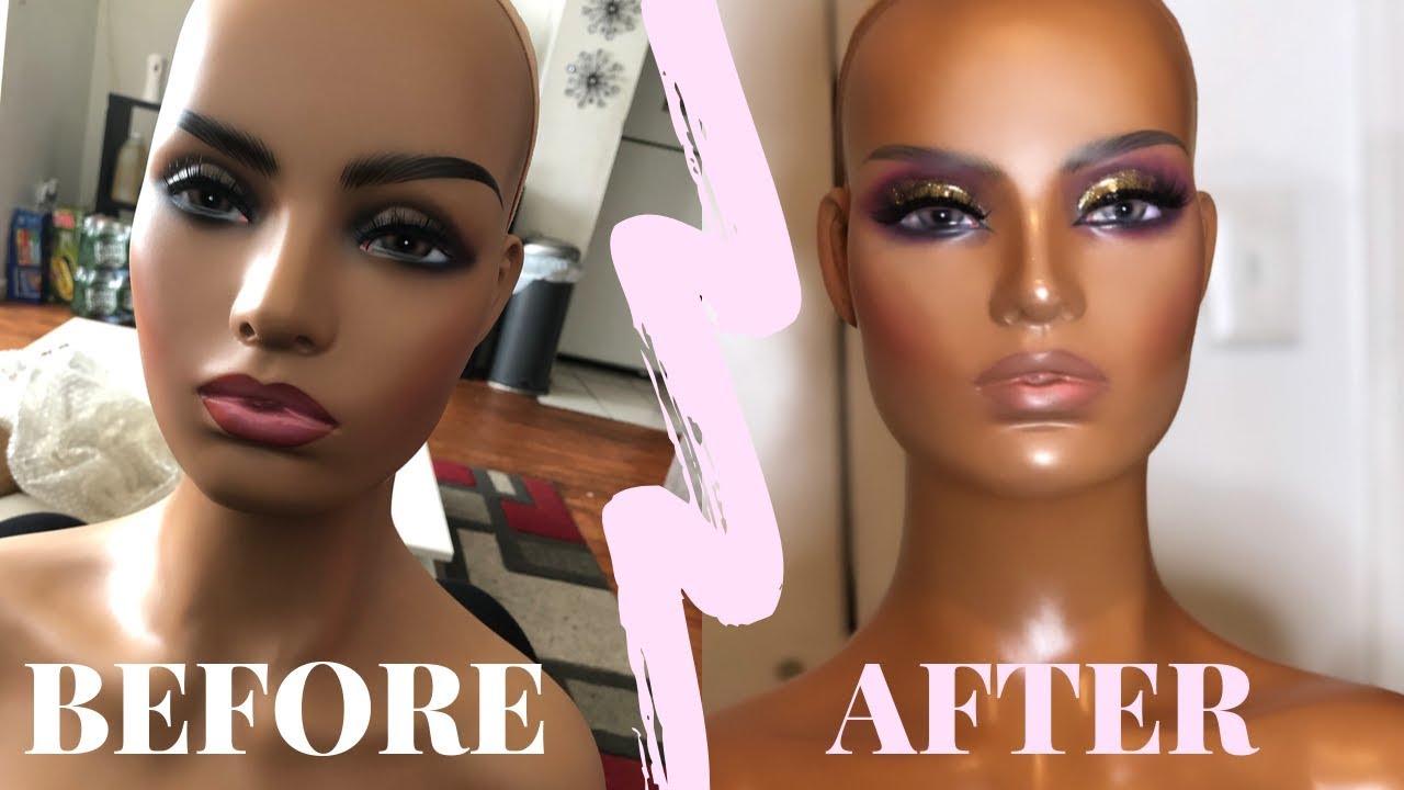 HOW TO: Mannequin Makeup - YouTube
