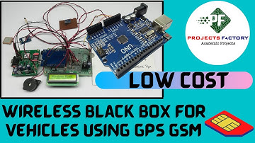 Wireless Black Box For Vehicles Using GPS & GSM