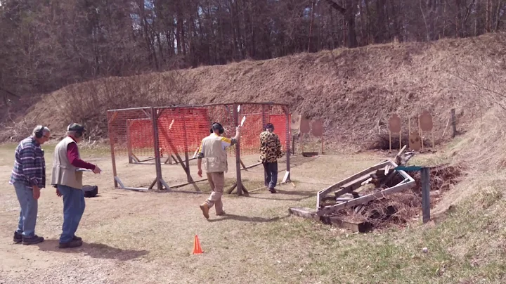 WWII veteran shooting IDPA