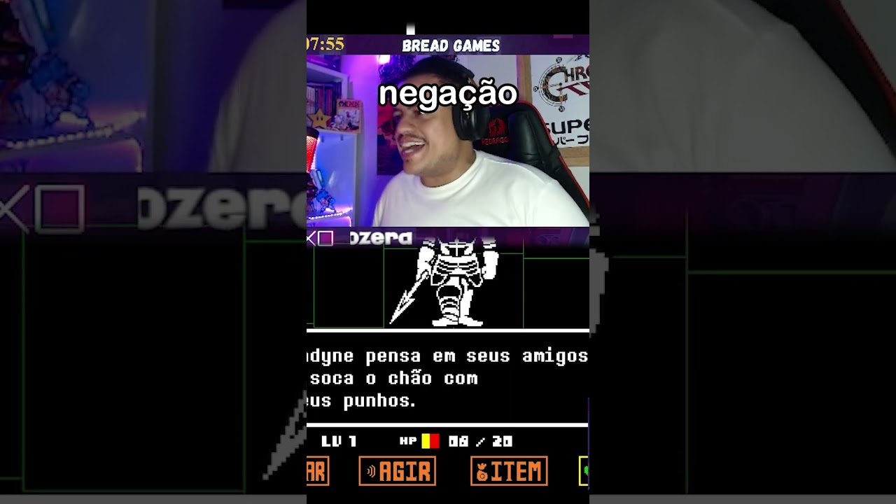 Todas as emoções do undartale em 1 clip só 