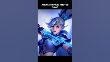LETTING AI EXPAND MLBB PHOTOS #mobilelegends #mlbbshorts #mlbb #shorts