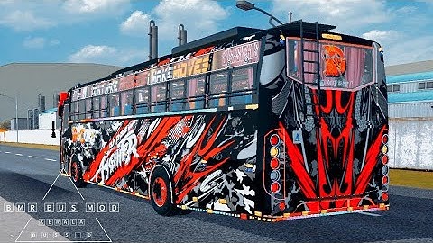 Kerala BMR Bus Mod In Bus Simulator Indonesia - Bussid Bus Mod - Bussid Car Mod - Bussid