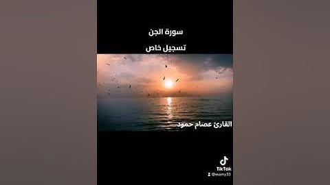 سورة الجن للقارئ عصام حمود