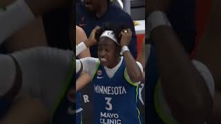Olivia Miles left Lynx bench STUNNED 😱 #Shorts