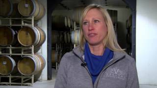 Winter at Veritas Vineyards in Virginia