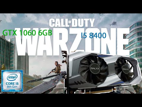 Call of Duty: Warzone. GTX 1060 6GB + i5-8400. SETTINGS: /LOW-ULTRA/.1080р