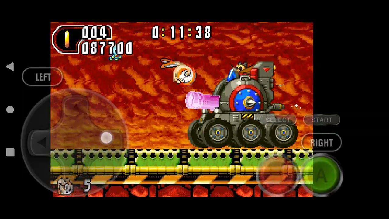 Playing with cream for the first time in a few years #Sonic Advance 2 