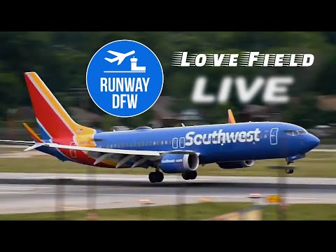 LIVE π΄ Dallas Love Field Airport β€οΈ Runway DFW jetstream βοΈ July 12, 2025