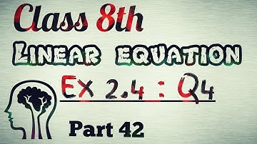 Linear Equations in One Variable Ex 2.4: Q4- NCERT Class 8th Maths