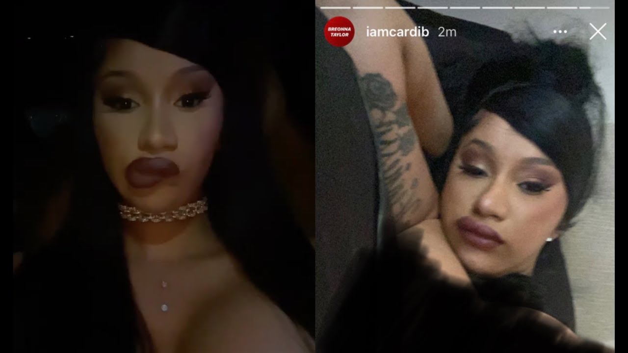 Cardi B Responds After Her Xx Photos Get Leaked Youtube 