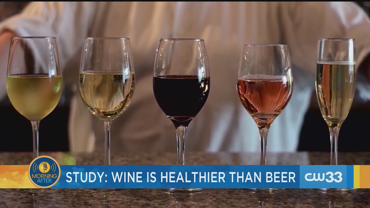 Study says wine is healthier than beer YouTube