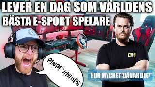 LEVER EN DAG SOM VÄRLDENS BÄSTA E-SPORT SPELARE. (VAD TJÄNAR MAN?)