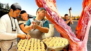 660 KG Giant Bull! They Make Thousands of Manti From Fresh Beef