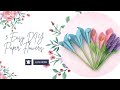 How to Make 3 Types of Paper Flowers | Easy DIY Tutorial 🌸