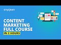 Content Marketing Full Course | Content Marketing Tutorial For Beginners | Simplilearn