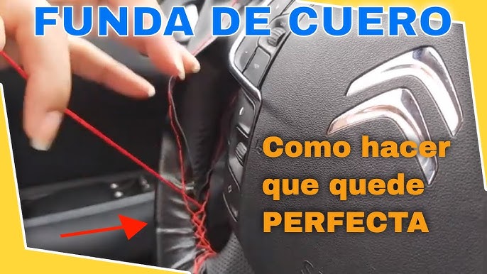 Cómo INSTALAR una FUNDA de VOLANTE COSIDA [PASO a PASO] - Aliexpress 