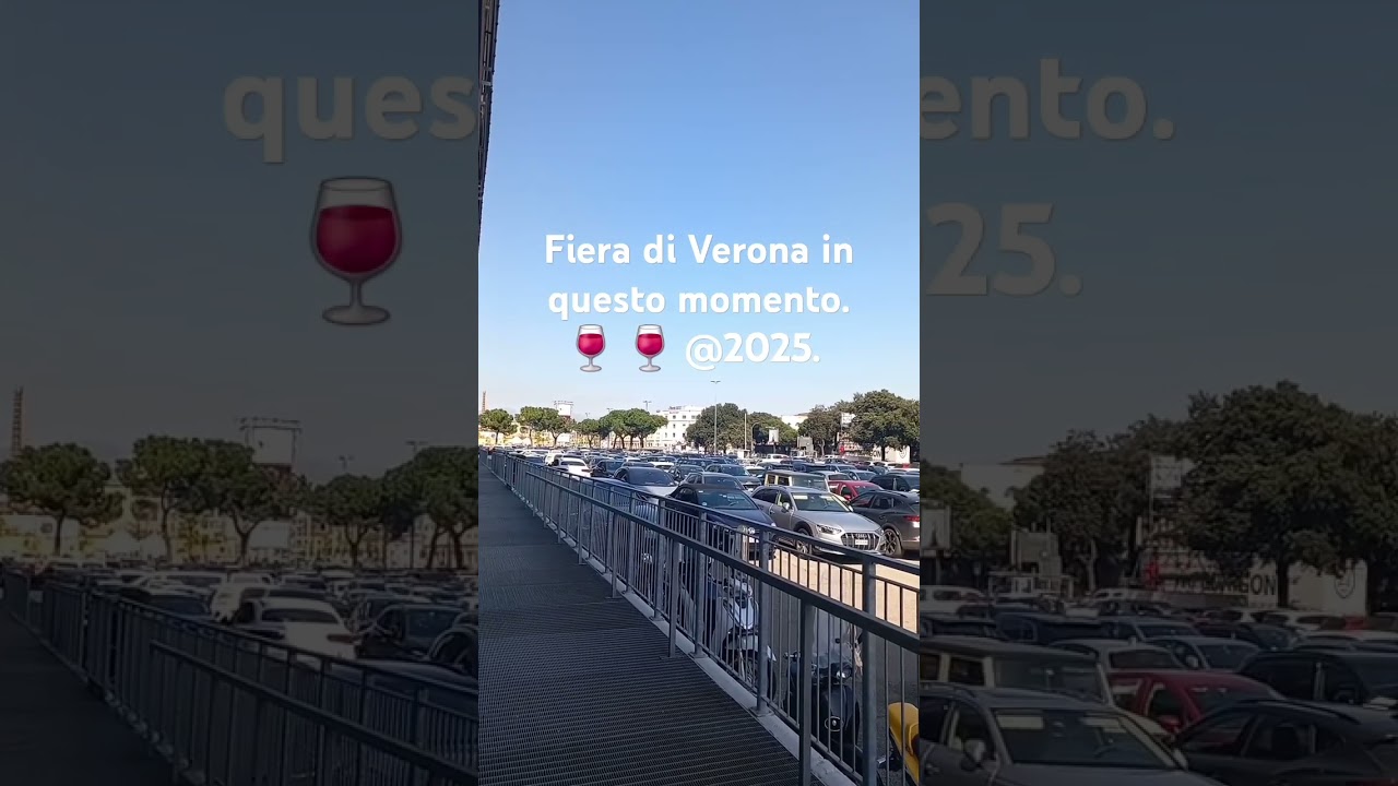 Fiera di Verona in questo momento 🍷 🍷 @2025