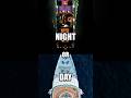 Cruise Ship — Day vs Night