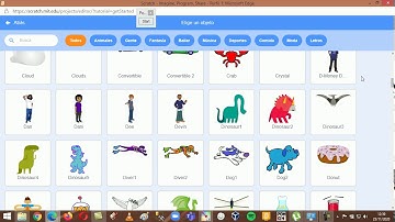 Animación con fondo en Scratch