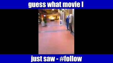 guess what movie I just saw - #follow | RonOrr.com | Friction-Free Habit Loops