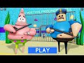 Patrick star barry walkthrough full gameplay scaryobby roblox