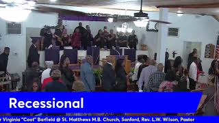 Homegoing Services  for Sister  Virginia "Coot" Barfield
