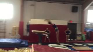 Brooke Lutz- Yurchenko Layout Half on Vault