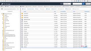Installation Landa Driving School Management System in Folder