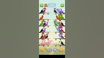 Bird sort puzzle walkthrough #viral #shorts #trending #short #birds