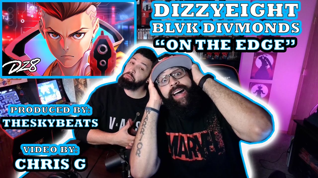 DizzyEight ft. BlvkDivmonds "On The Edge"  Red Moon Reaction