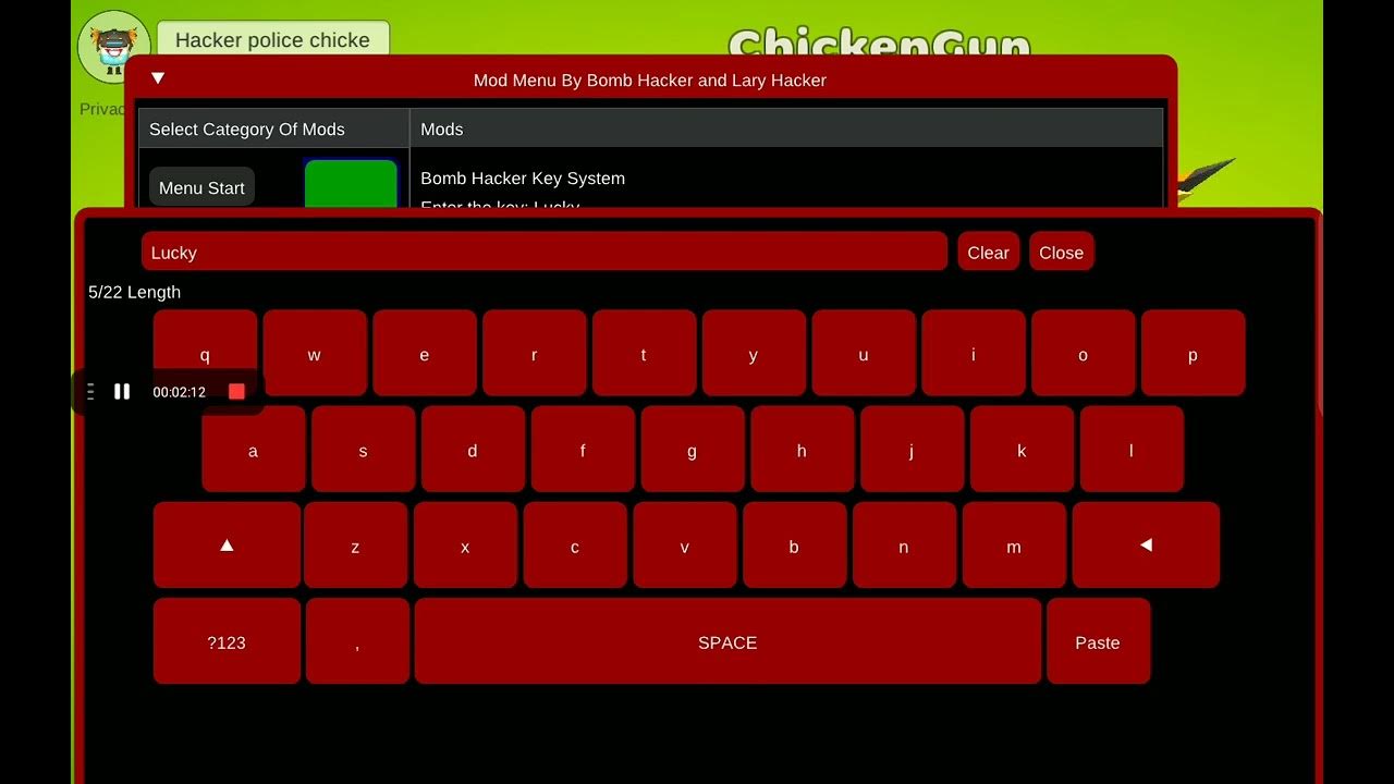 How to get key from bomb hacker part 1 lary hacker in part 2 and