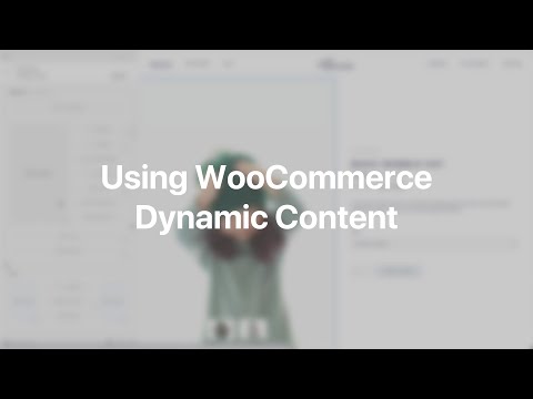 Using WooCommerce Dynamic Content | YOOtheme Documentation (WordPress)