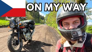 Riding my RE Interceptor 650 to the Czech Republic