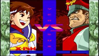 Street Fighter Alpha 3 MAX (PSP) Arcade as Sakura