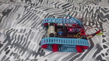 T2 Remake. Tanque hecho con arduino nano. Control Hc-06 Bluetooth.