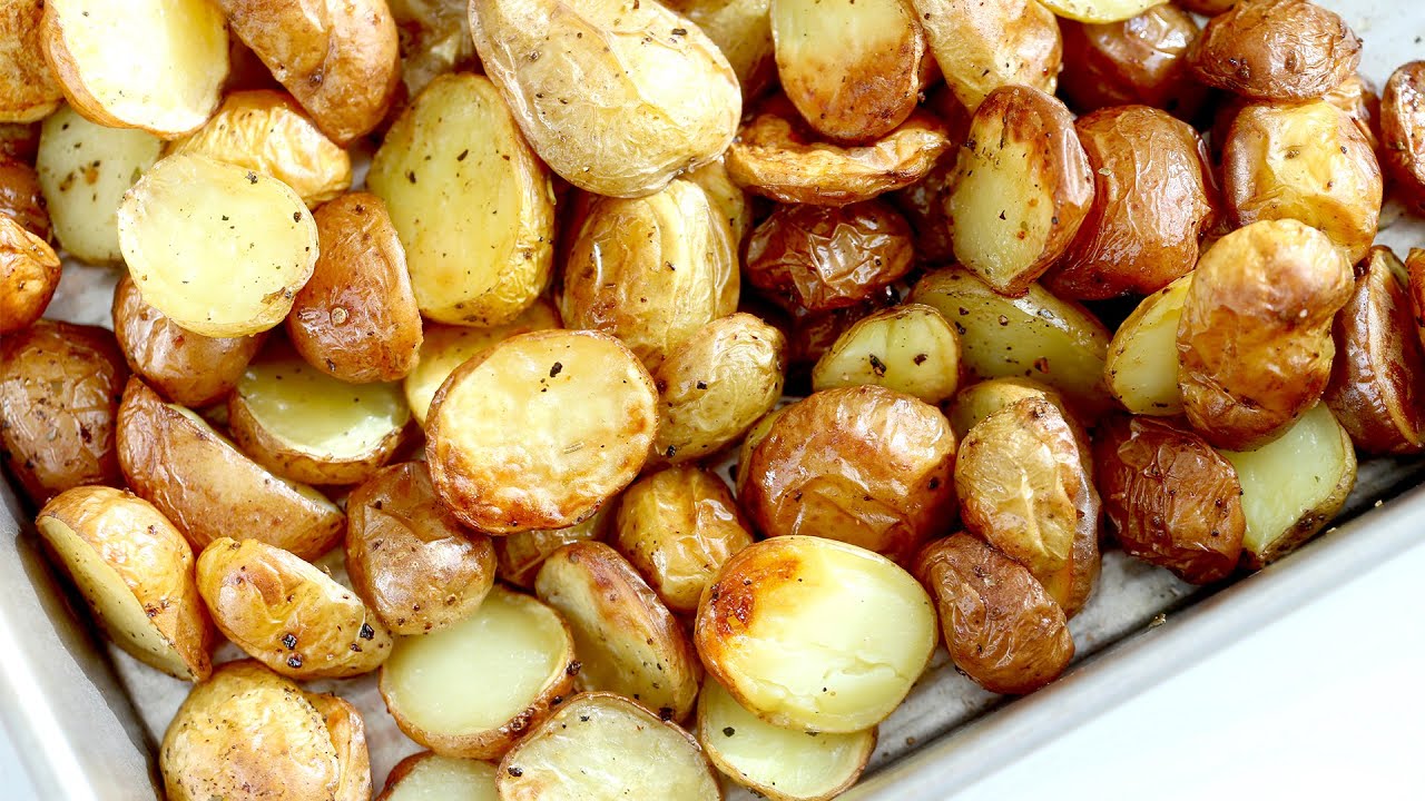 How to Make THE BEST Roasted Potatoes (EASY!) RECIPE YouTube