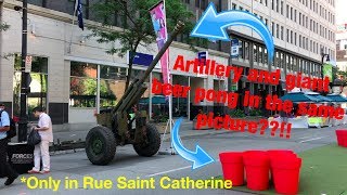 Rue Saint Catherine!🛍️  | Exploring Montreal