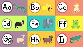 Alphabet Animals A to Z | ABC Animals for kids | Animals Names in Alphabetical Order screenshot 4