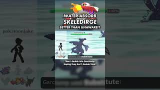 WATER ABSORB SKELEDIRGE BETTER THAN UNAWARE!? 😲 #Shorts