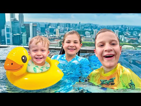 Diana and Roma's Family Vacation in Singapore | Travel Vlogs