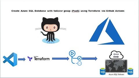 Terraform to create Azure SQL Database | GitHub Actions