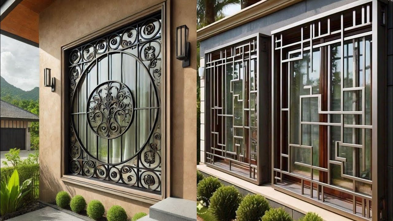 Modern Window Grill Design Ideas | Stylish & Secure Window Designs 2026 ...
