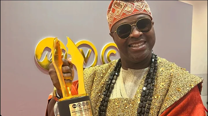 The emotional moment actor Femi Adebayo presented his 2025 AMVCA Award to his Father Adebayo Salami