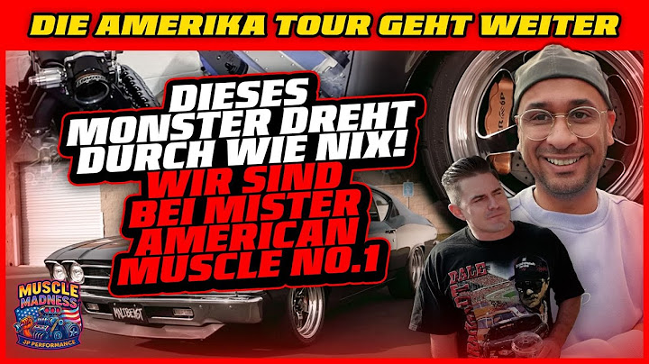 JP Performance - Dieses Monster dreht durch wie Nix! Wir sind bei Mister American Muscle No.1!