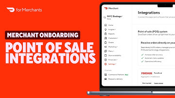 Welcome to DoorDash for Merchants | Point of Sale & Integrations