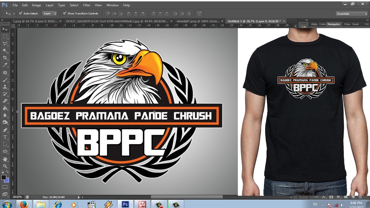 Desain Baju Hem Club Motor