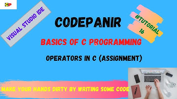 Assignment operators#tutorial16