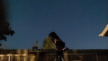 Deep sky objects through telescope (part 1)