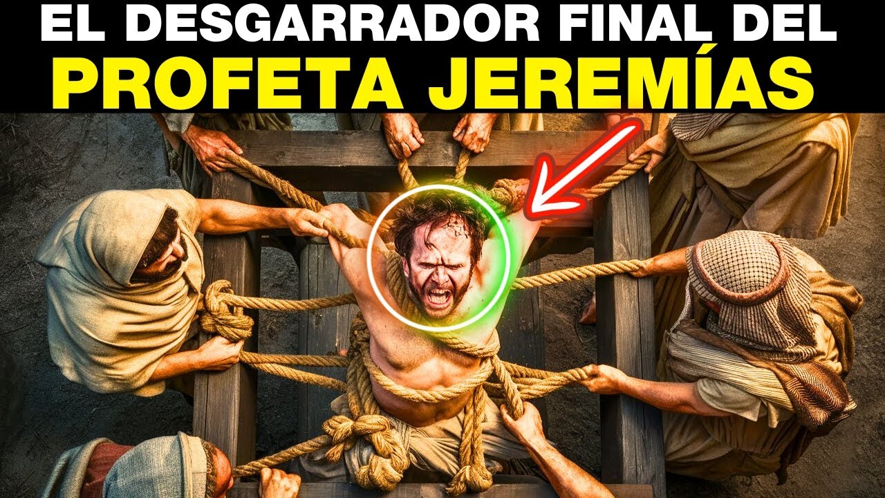 🤯IMPRESIONANTE Historia del PROFETA JEREMÍAS SEGÚN LA BIBLIA | ORIGEN de su SUFRIMIENTO por ISRAEL!